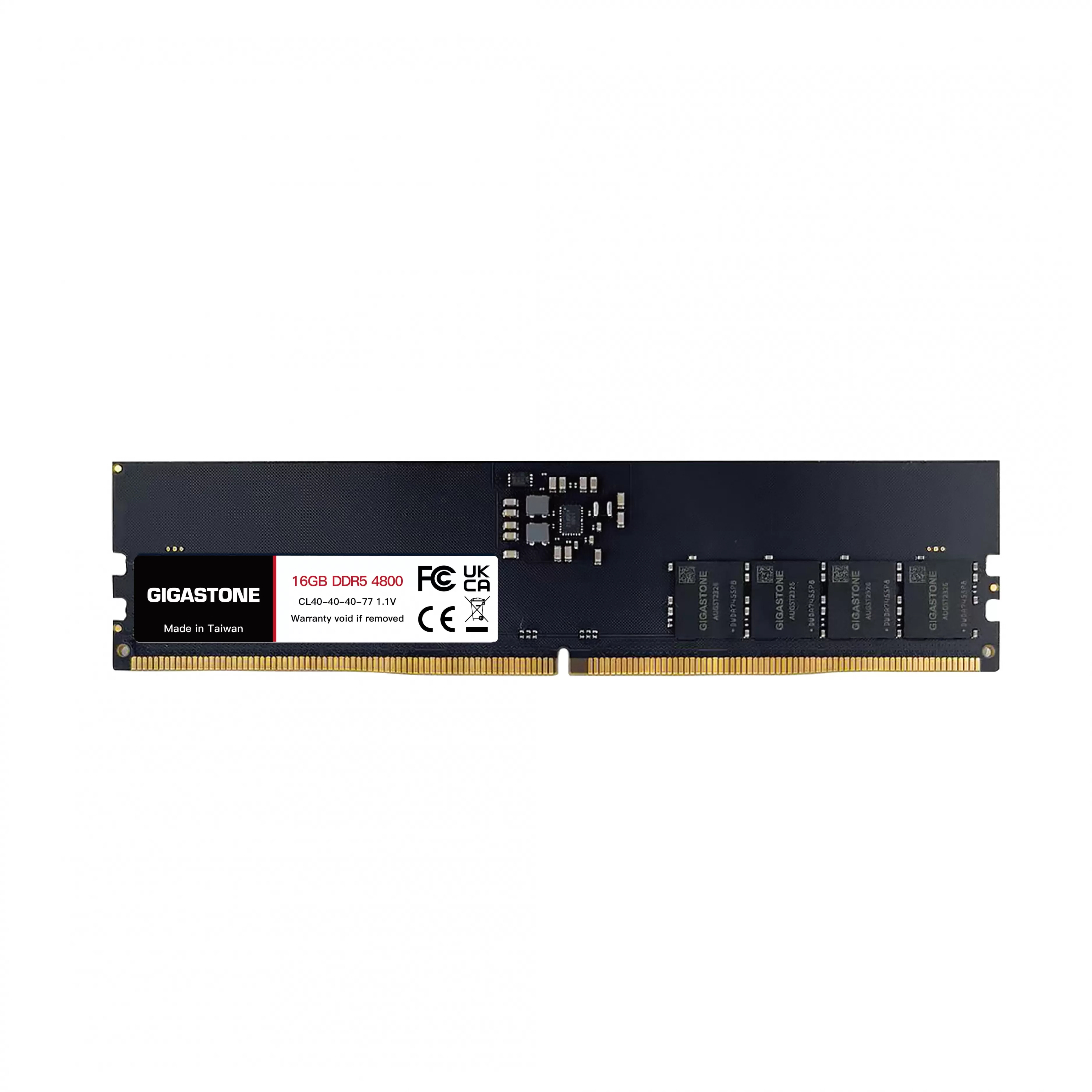 GIGASTONE DDR5 UDIMM 4800MHz 16G 桌上型記憶體