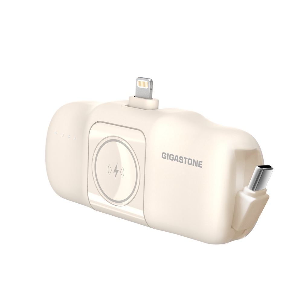 GIGASTONE MP-5000ALM 口袋型快充行動電源-奶茶