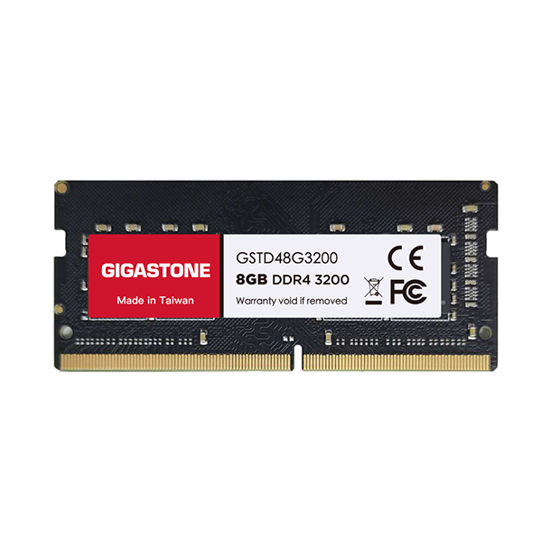 GIGASTONE DDR4 3200 8GB 筆記型記憶體 ( DDR4 SODIMM 3200MHz 8G )