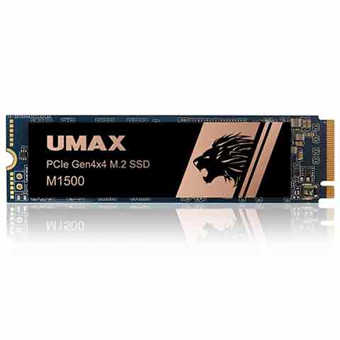 UMAX SSD M1500 2280 PCIe Gen4x4 4TB 固態硬碟