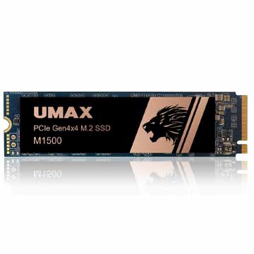 UMAX SSD M1500 2280 PCIe Gen4x4 1TB 固態硬碟