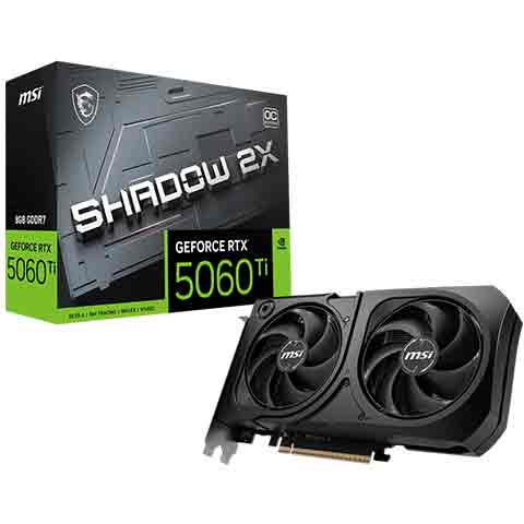 MSI 微星 RTX 5060 Ti 8G SHADOW 2X OC PLUS 顯示卡