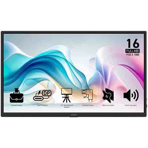 MSI PRO MP165 E6 攜帶型螢幕