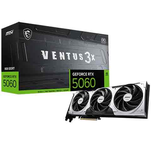 MSI 微星 RTX 5060 8G VENTUS 3X OC 顯示卡