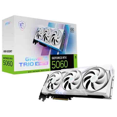 MSI 微星 RTX5060 8G GAMING TRIO OC WHITE 顯示卡