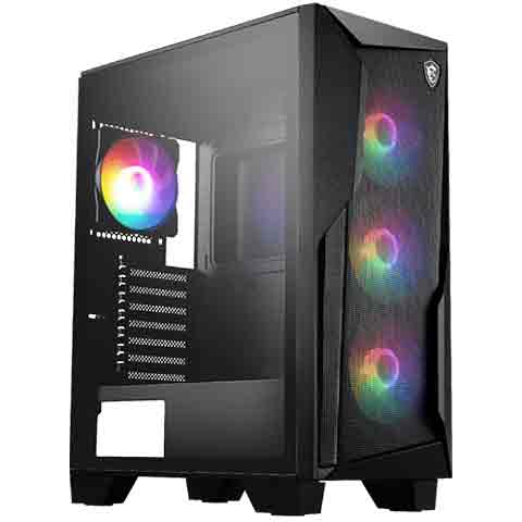 MSI MAG FORGE 130A AIRFLOW 玻璃透側電競機殼