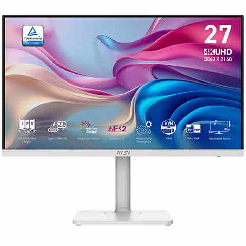 MSI Modern MD272UPHW 護眼平面美型螢幕 (27型/4K/HDMI/喇叭/IPS)