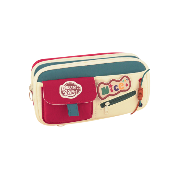 【客製禮贈品】復古女孩文具筆袋