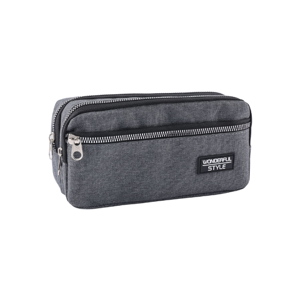 【客製禮贈品】簡約大容量多層文具筆袋