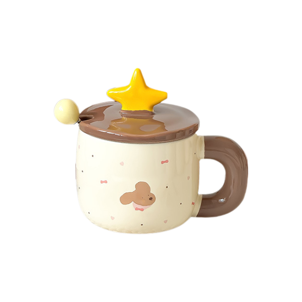 【客製禮贈品】可愛卡通造型陶瓷馬克杯