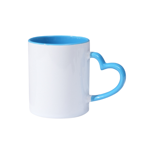 【客製禮贈品】心型握把咖啡馬克杯