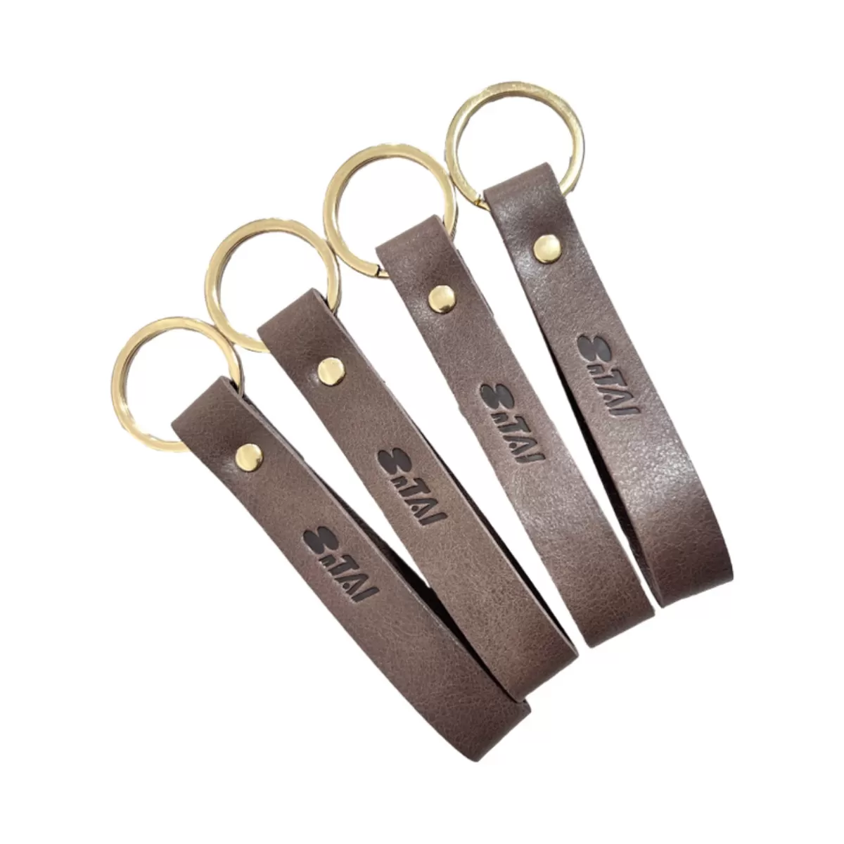 【客製禮贈品】pu皮革長條鑰匙扣吊飾