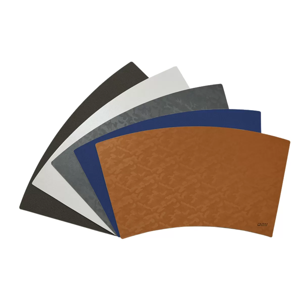 【客製禮贈品】時尚pu皮革餐桌墊﻿