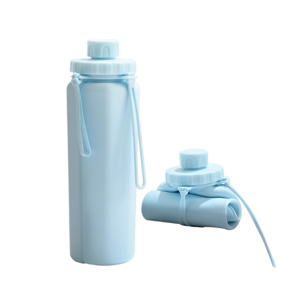 【客製禮贈品】矽膠便攜可折疊水壺