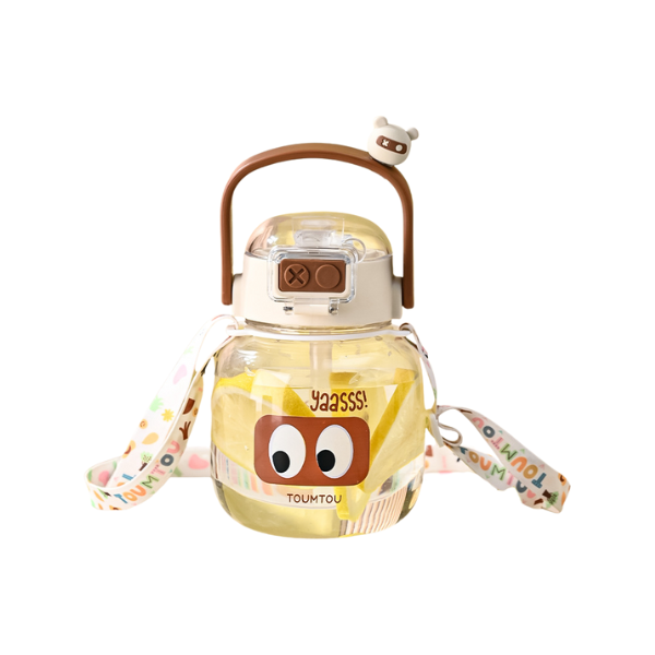 【客製禮贈品】超可愛造型吸管水壺