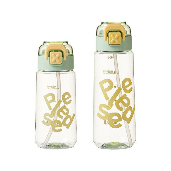 【客製禮贈品】耐看透明吸管便攜水壺