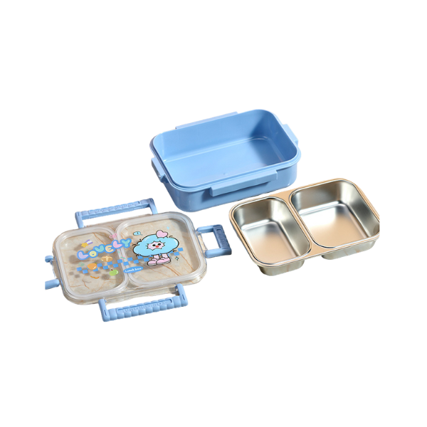 【客製禮贈品】可愛圖案學生便當盒