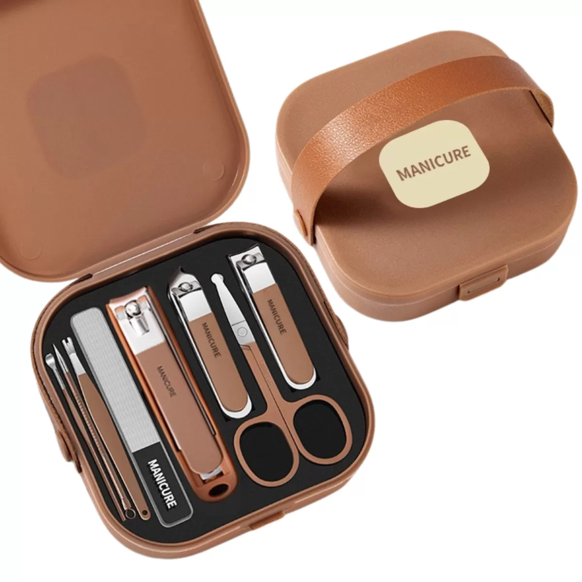 【客製禮贈品】防飛濺指甲美容8件組