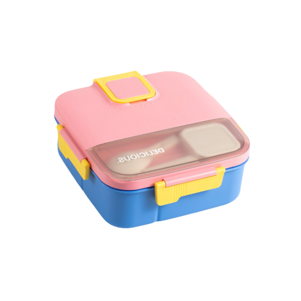 【客製禮贈品】撞色便攜餐具便當盒