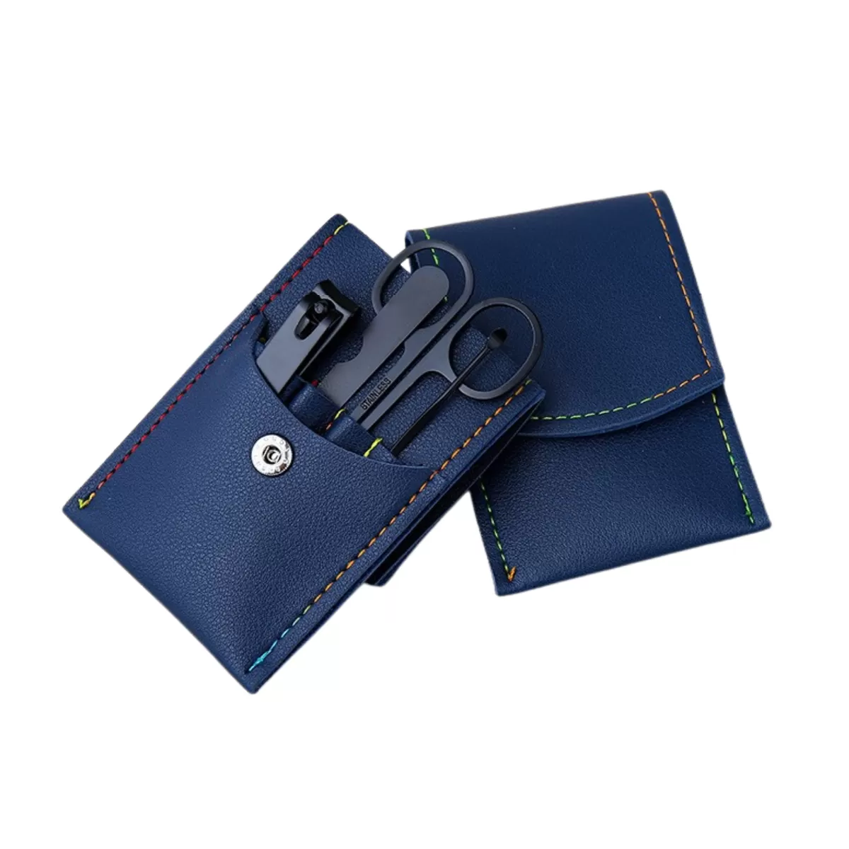 【客製禮贈品】精美皮套指甲美容4件組