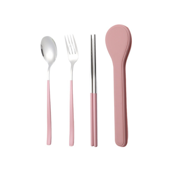 【客製禮贈品】造型不鏽鋼餐具三件組