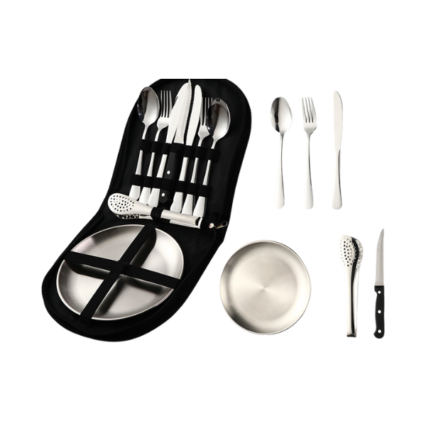 【客製禮贈品】戶外露營餐具多件套