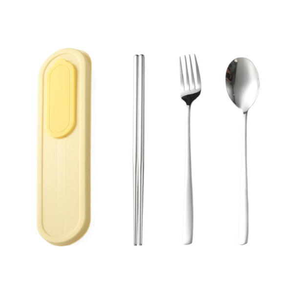 【客製禮贈品】馬卡龍色調餐具三件組