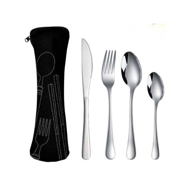 【客製禮贈品】簡約西餐具四件組