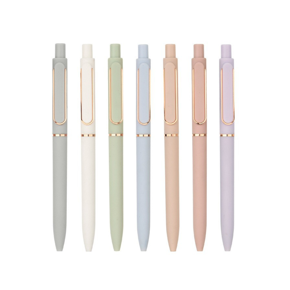 【客製禮贈品】精緻莫蘭迪按壓中性﻿廣告筆