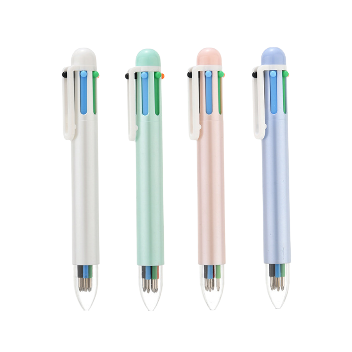 【客製禮贈品】多功能6色圓珠廣告筆