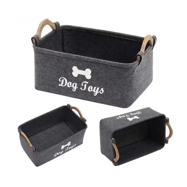 【客製禮贈品】毛氈布物品收納箱