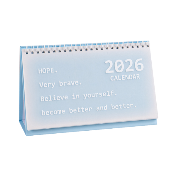 【客製禮贈品】韓式小清新桌曆