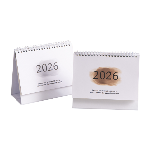 【客製禮贈品】清新簡約桌曆