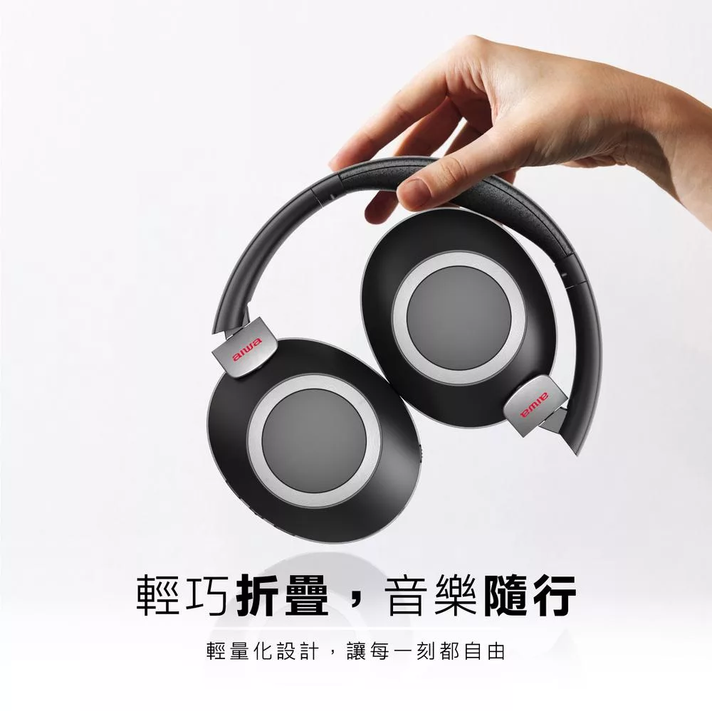 Aiwa 愛華 頭戴式藍牙耳機 ANC-A16 白色