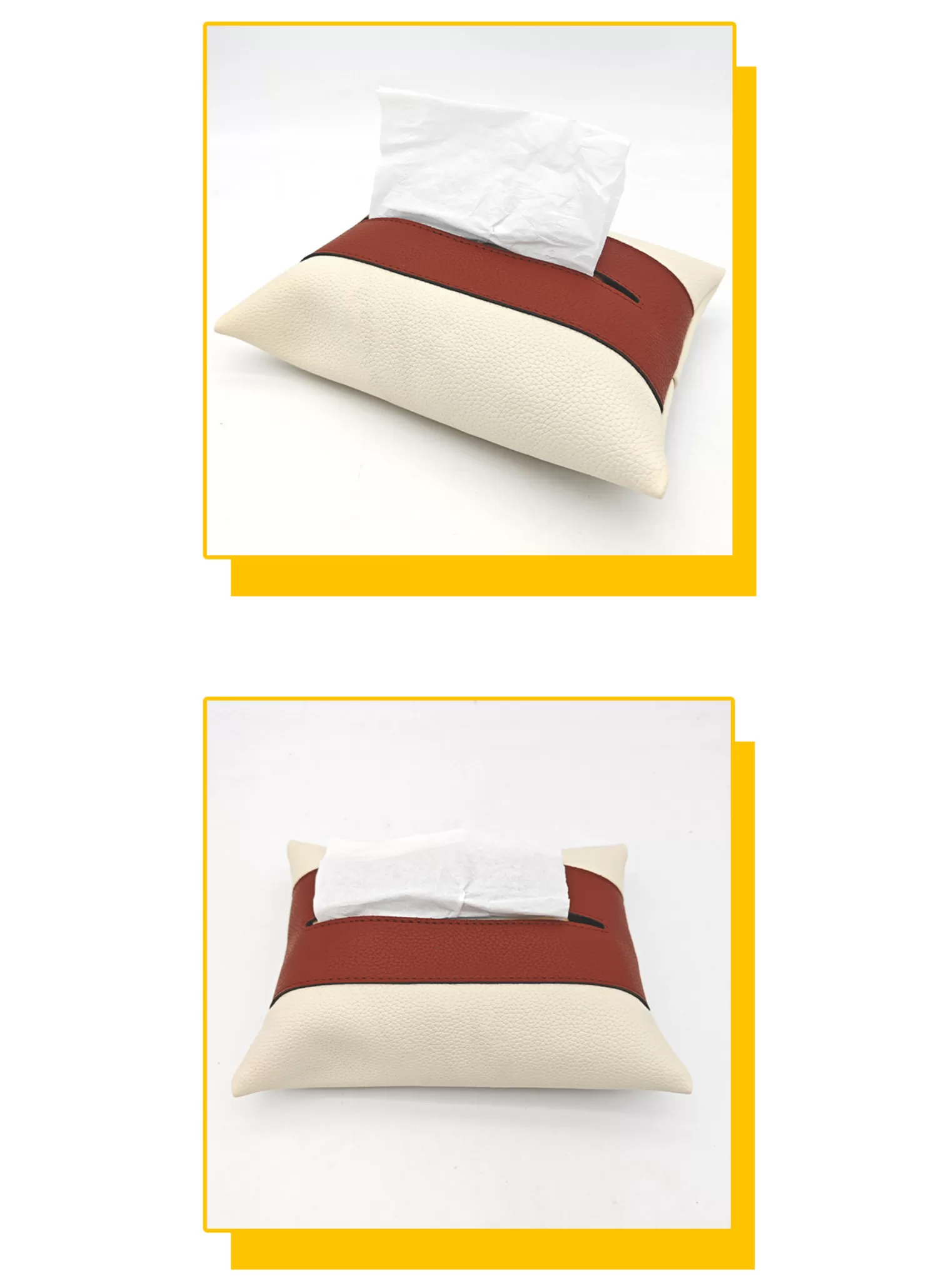 【客製禮贈品】簡約PU皮革拼色衛生紙袋,實際價格以報價為主,U53440004,【客製禮贈品】簡約PU皮革拼色衛生紙袋,商品規格,客製禮贈品專區