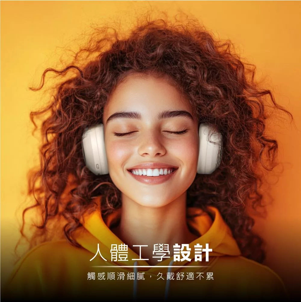 Aiwa 愛華 頭戴式藍牙耳機 ANC-A16 白色