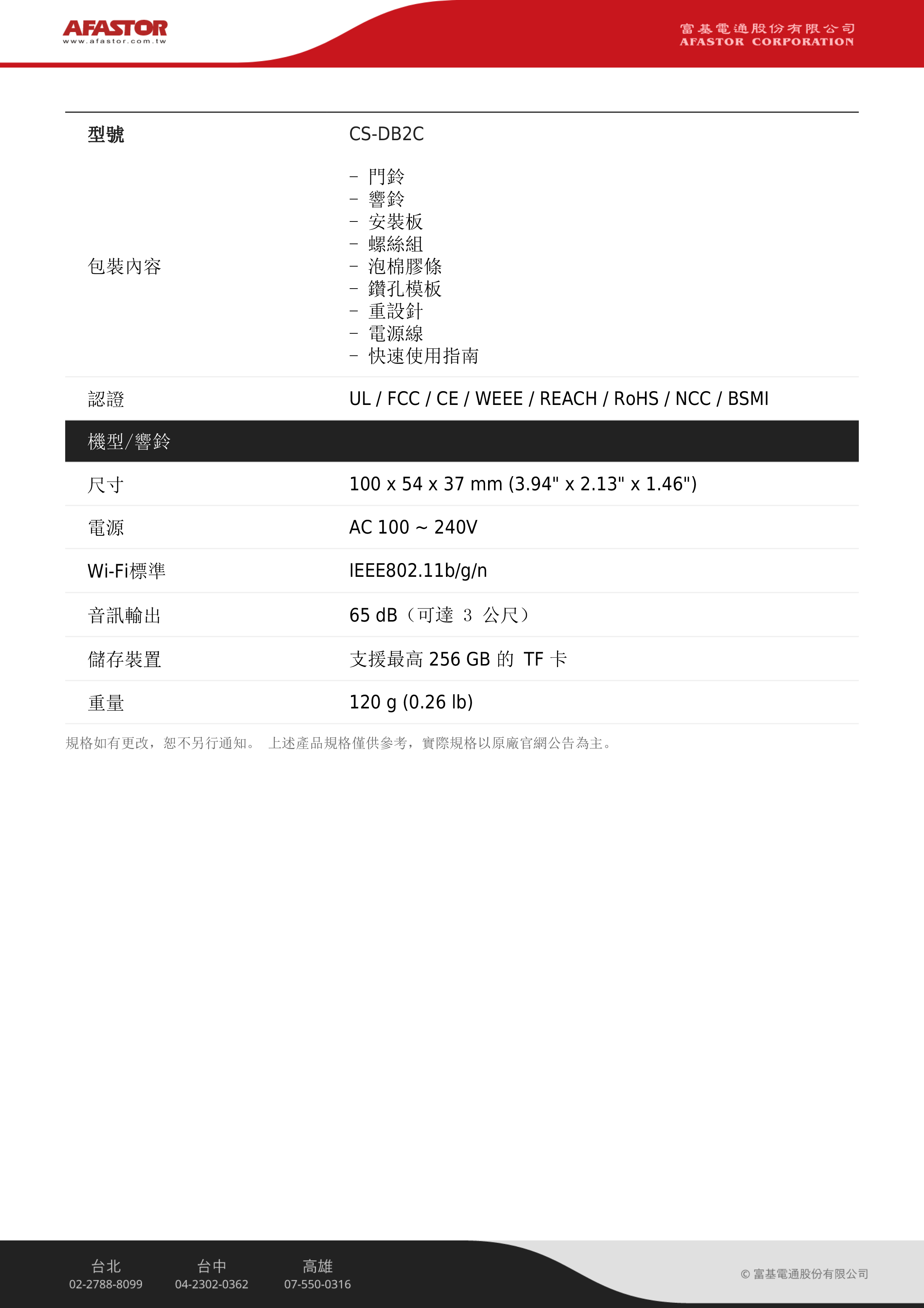 EZVIZ 螢石 CS-DB2C 高階智慧視訊 (1080P Full HD)