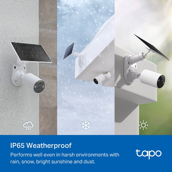 TP-Link Tapo C402 KIT 智慧型無線安全攝影機 + 太陽能板套裝