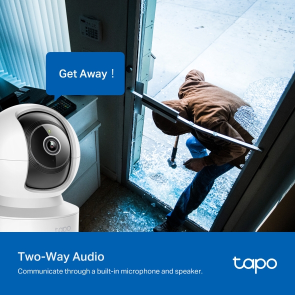 TP-Link Tapo Tapo C222 旋轉式 AI 家庭安全 Wi-Fi 攝影機