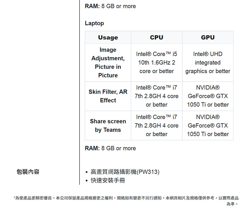 AVERMEDIA 圓剛 AVerMedia PW313高畫質網路攝影機 ( 40AAPW313AWM/40AAPW313ASF ),U52520003,AVERMEDIA圓剛AVerMediaPW313高畫質網路攝影機(40AAPW313AWM/40AAPW313ASF),原廠保固,大量採購歡迎洽詢,品質保證