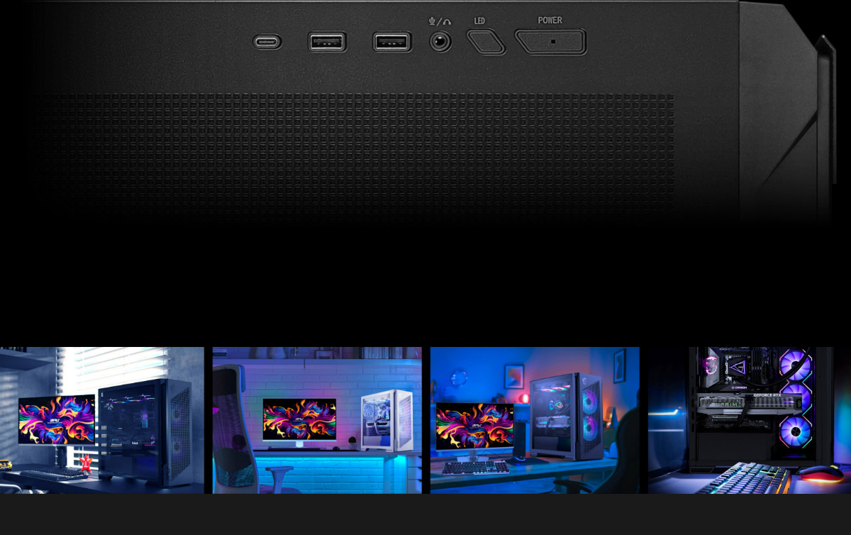 MSI 微星 MPG VELOX 300R AIRFLOW PZ WHITE 電腦機殼