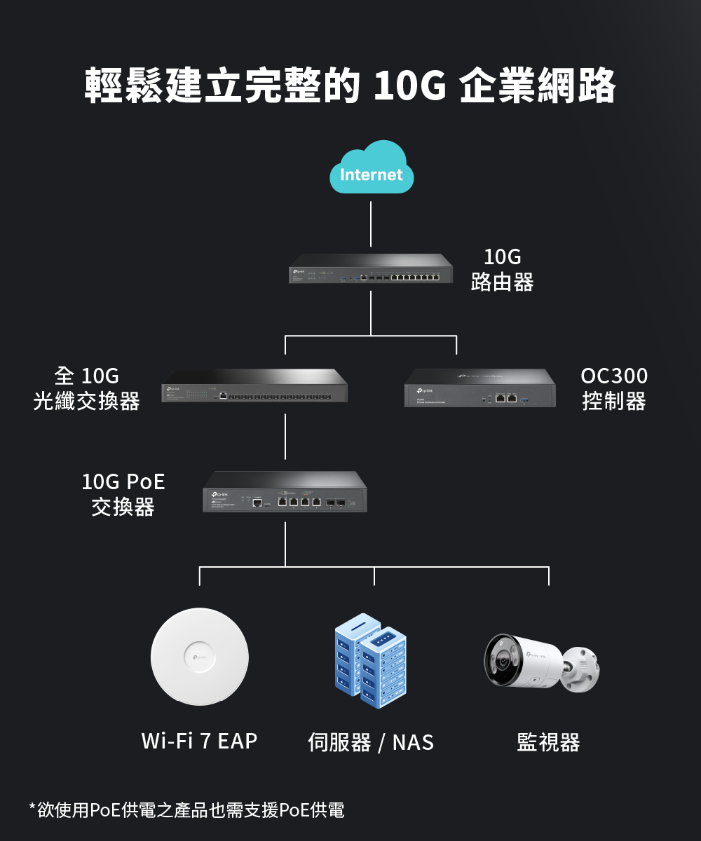 TP-Link ER8411 Omada 10G VPN 路由器