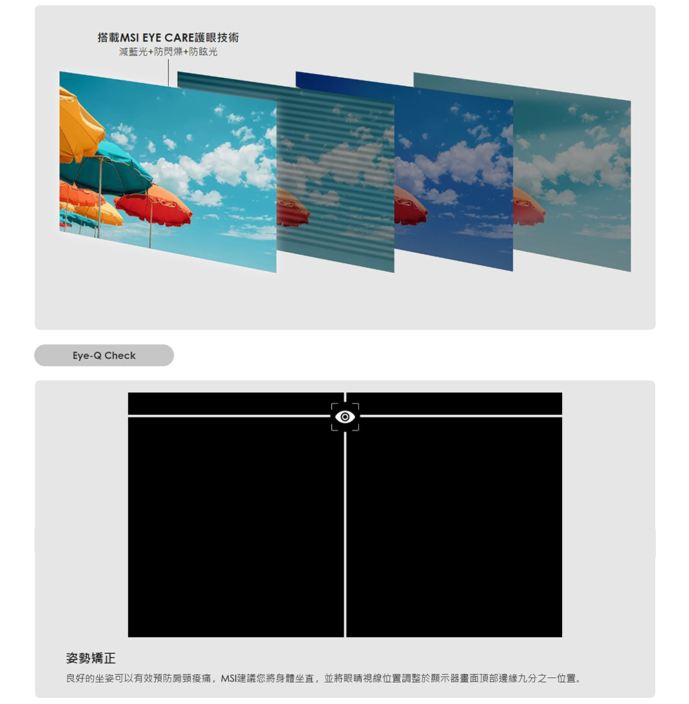 MSI 微星 PRO 專業護眼顯示器HDR 120Hz顯示器 MP251 E2