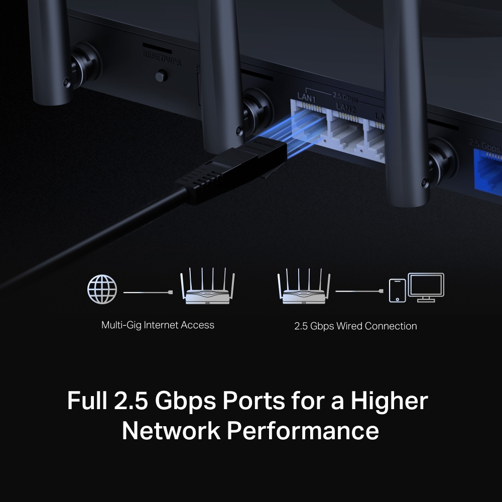 Mercusys 水星 MR47BE BE9300 三頻 Wi-Fi 7 路由器