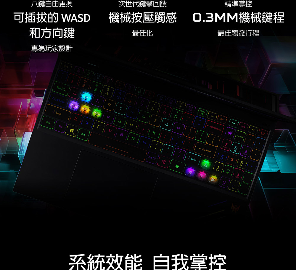 ACER Predator Helios Neo PH16-73-93YM(黑) ( UN.QY1TA.001 ) 電競AI筆電(RTX5090)