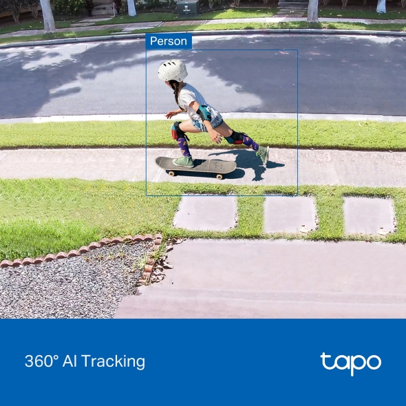 TP-Link Tapo C560WS 戶外旋轉式 Wi-Fi 防護攝影機