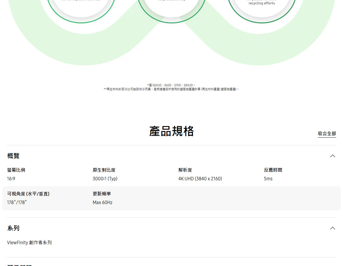 Samsung 37吋 ViewFinity S8 UHD 高解析度平面顯示器 S80UD ( LS37D802UACXZW ),實際價格以報價為主,U52800034,Samsung37吋ViewFinityS8UHD高解析度平面顯示器S80UD(LS37D802UACXZW),原廠保固,大量採購歡迎洽詢