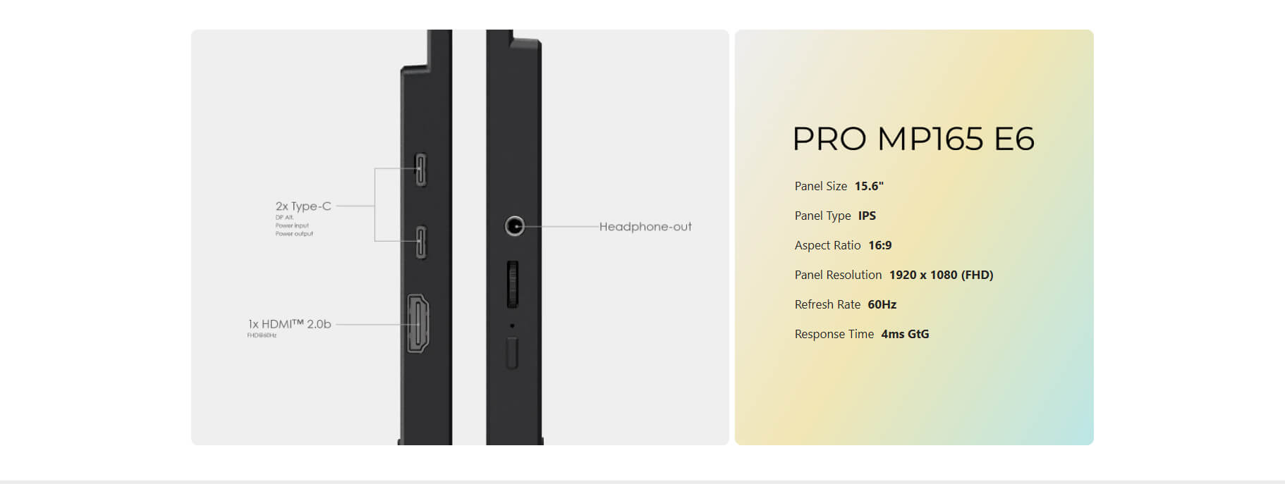MSI PRO MP165 E6 攜帶型螢幕,U52890061,MSIPROMP165E6攜帶型螢幕,原廠保固,大量採購歡迎洽詢,安心保證