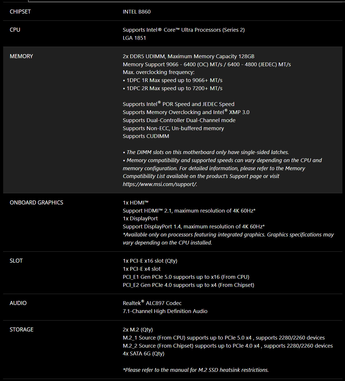MSI 微星 B860M GAMING WIFI 主機板,U52890033,MSI微星B860MGAMINGWIFI主機板,原廠保固,大量採購歡迎洽詢,品質保證