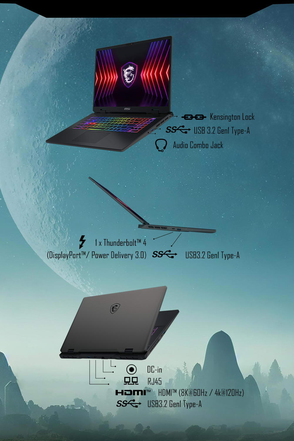 MSI Crosshair 16 HX AI D2XWFKG-GBU9275X 電競筆電